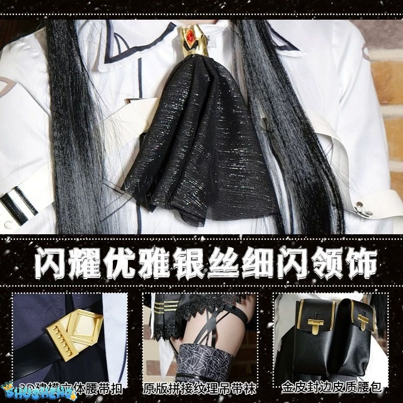 Game Arknights Virtuosa Cosplay Costume Uniform Halloween Carnival Party Christmas Play Role Clothes Clothing