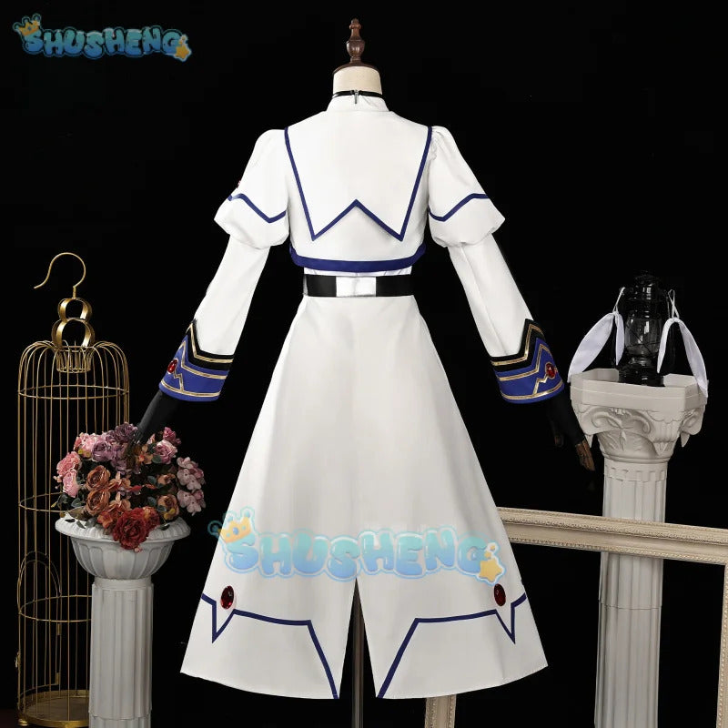 Magical Girl Takamachi Nanoha Cosplay Costume Magic Cannon Combat Suit Halloween Carnival Party Christmas Play Role  Clothing