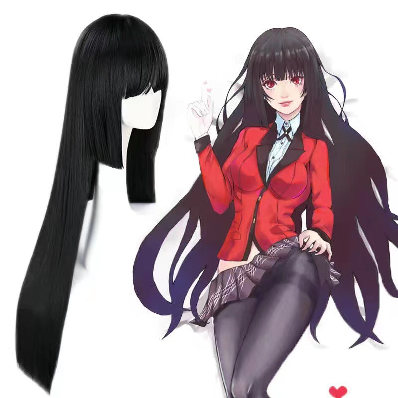 Anime Kakegurui Jabami Yumeko Cosplay Costume Halloween Sayaka Compulsive Gambler Japanese School Girls JK Uniform Halloween Cos