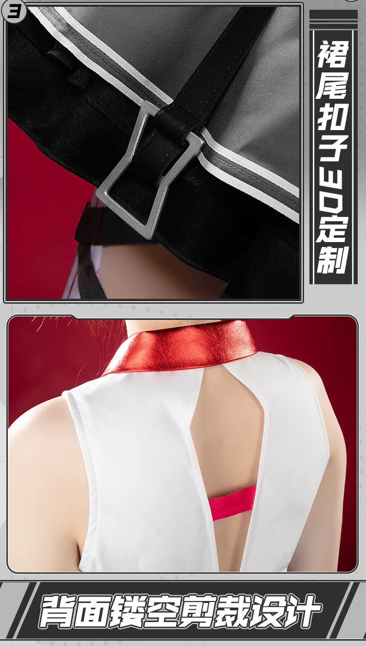 Shusheng Arknights Nymph Cosplay Costume Cos Game Anime Party Uniform Hallowen Play Role Clothes Clothing