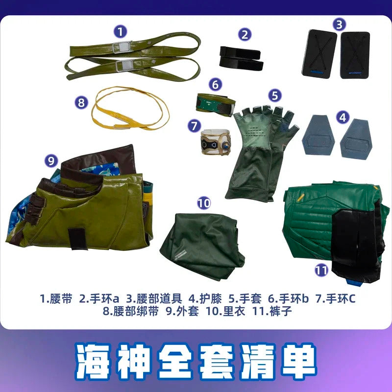Shusheng Game VALORANT Harbor Cosplay CostumeUniform Halloween Carnival Party Christmas Play Role Clothes Clothing for Women