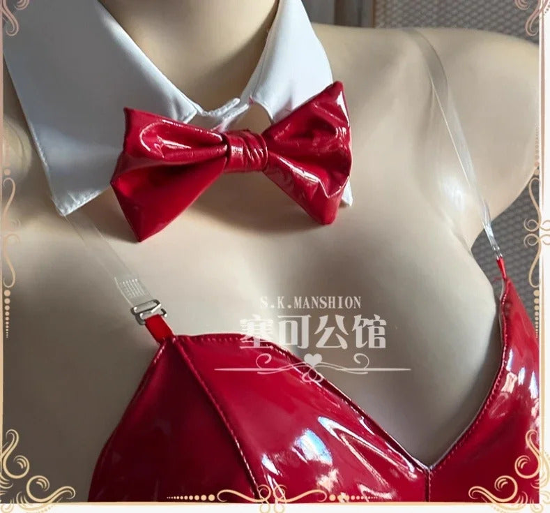 Suzumiya Haruhi No Yuuutsu Suzumiya Haruhi Nagato Yuki Asahina Mikuru cosplay costume Women Halloween sexy bunny girl jumpsuit