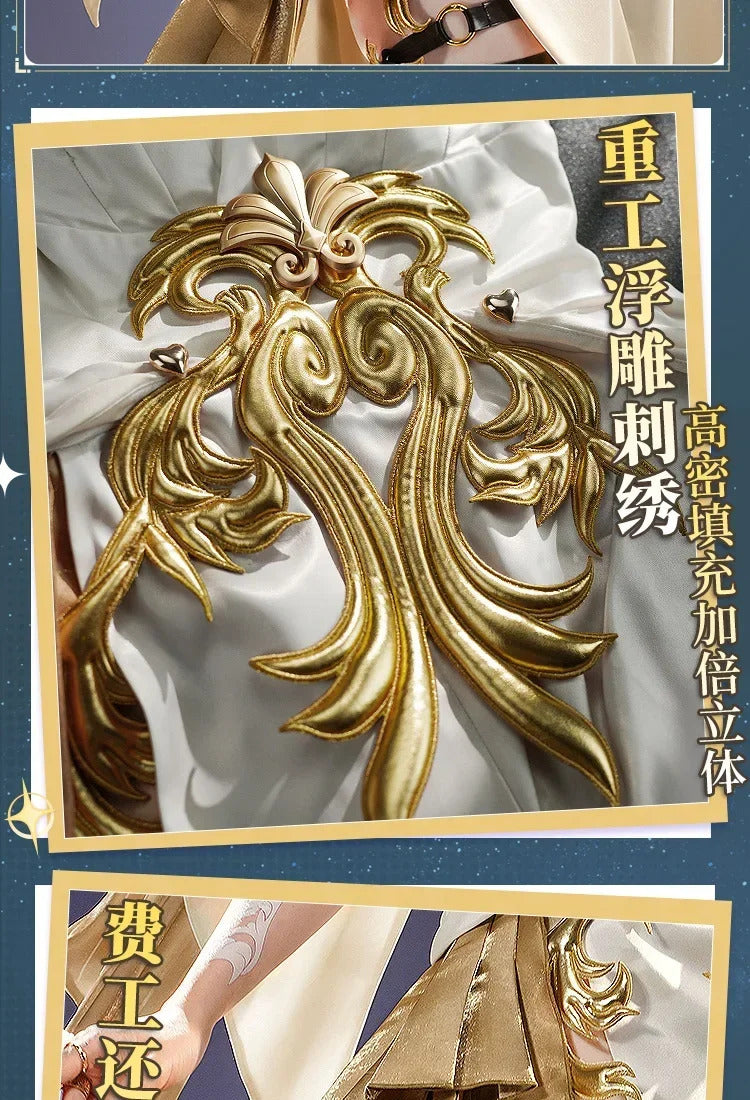 Honkai: Star Rail Aglaea Game Suit Elegant Cosplay Costume Uniform Halloween Carnival Party Christmas Play Role Clothes Clothing