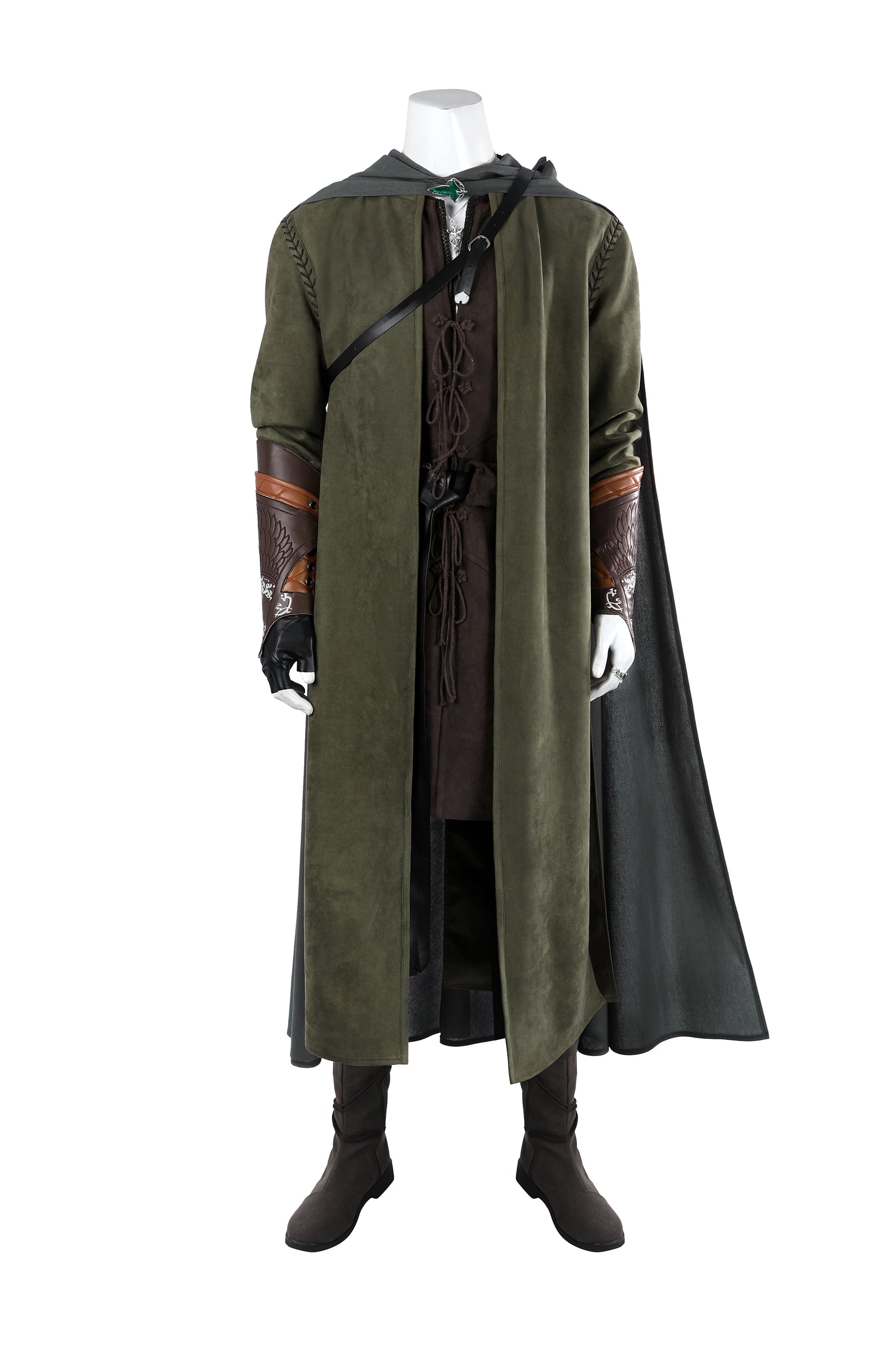 Movie Aragorn Cosplay Outfits Men's Aragorn Fighting Uniform Custom Made