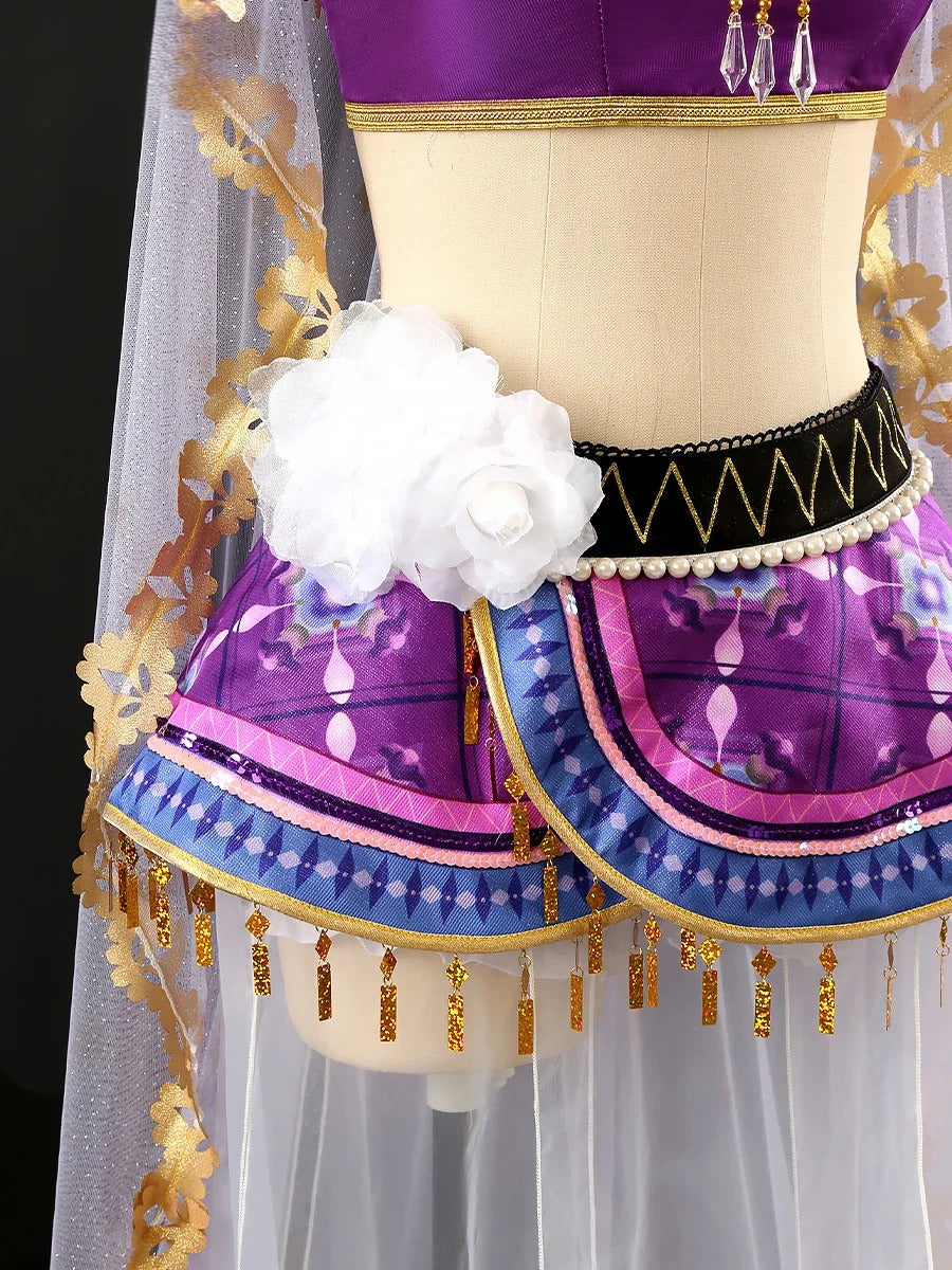Anime Nozomi Tojo Love Live!Cosplay Muse dancer Costume Halloween Party Sexy Dress Accessories Prop Set Women Gorgeous Uniform