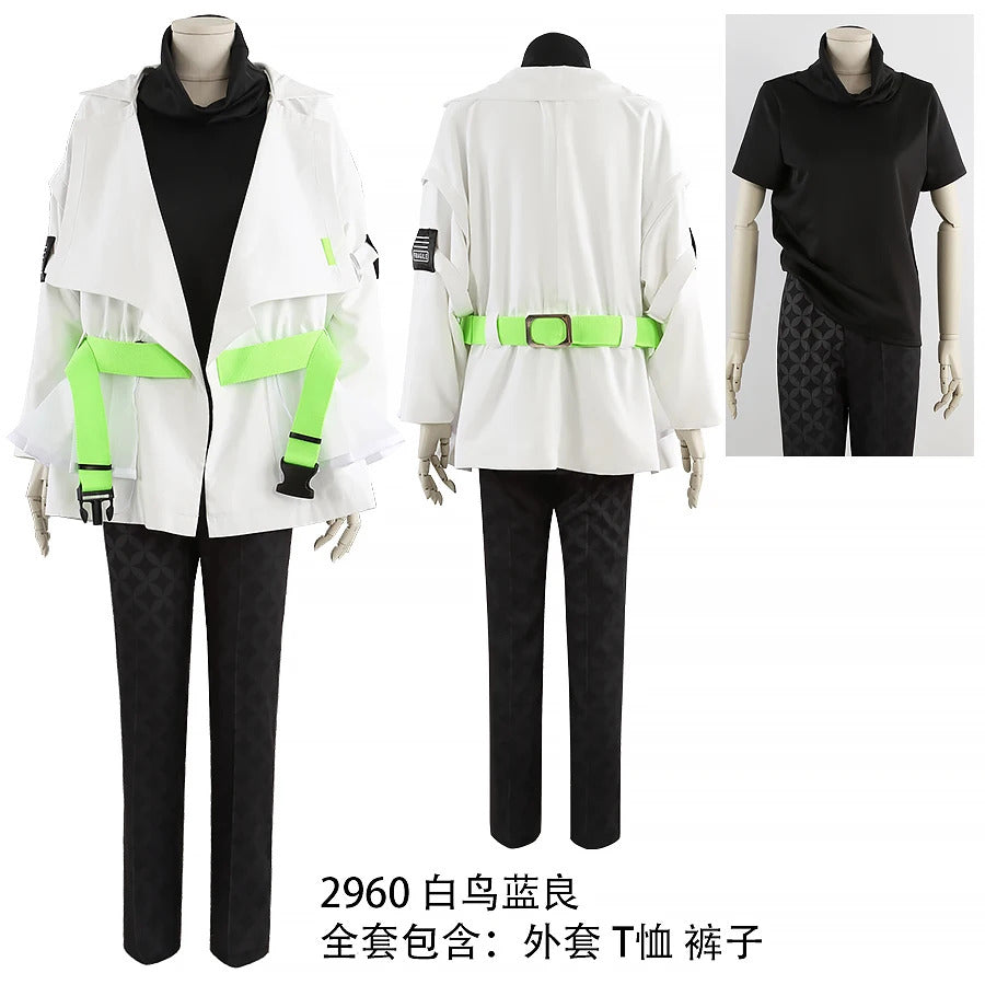 Ensemble Stars Shiratori Aira Cosplay Costume Fragile Uniform Halloween Carnival Party Christmas Play Role Clothes Clothing