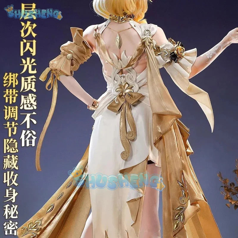 Honkai: Star Rail Aglaea Game Suit Elegant Cosplay Costume Uniform Halloween Carnival Party Christmas Play Role Clothes Clothing
