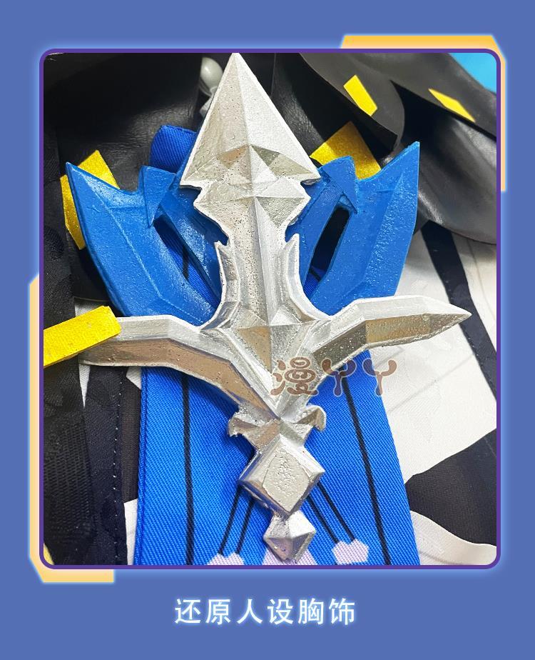 Anime Genshin Impact Eula Game Suit Uniform Cosplay Costume Halloween Carnival Costume For Women