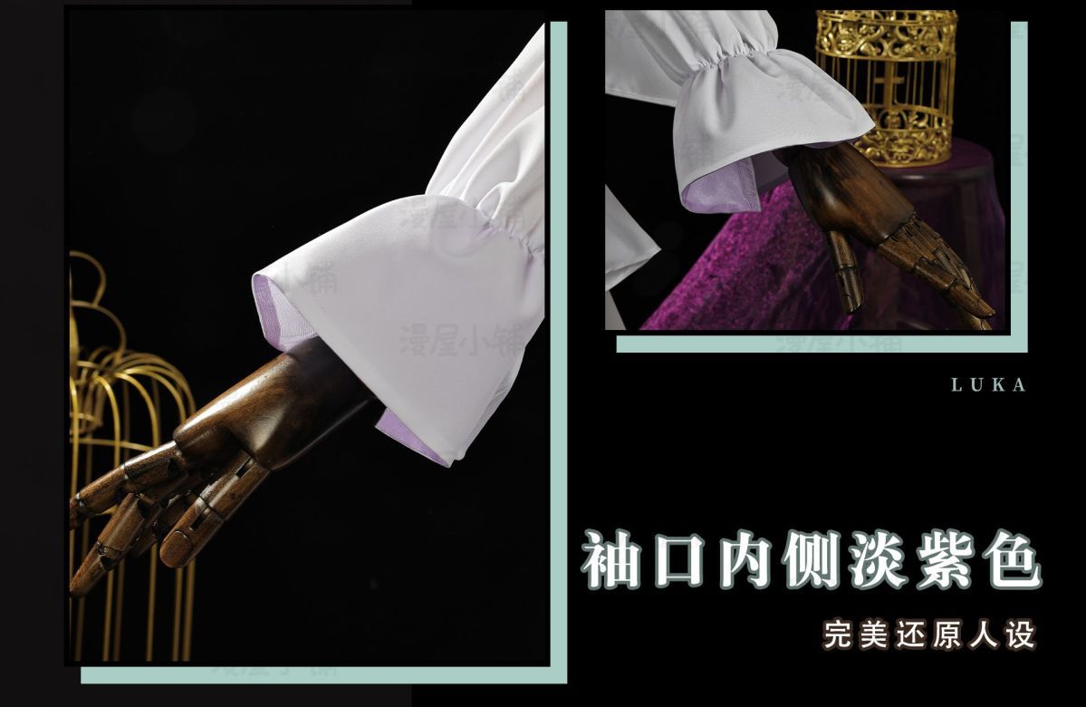 Luka Cosplay Costumes Fiber synthetic wig「HSIU 」 light yellow short hair Anime alien stage Luka cosplay Costume Wig