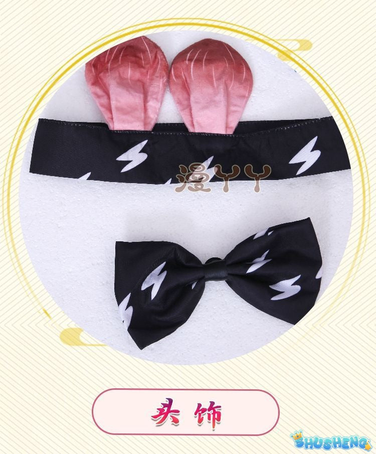 Anime Goldenglow Cosplay Costume Arknights Lovely Goldenglow Uniform Women Outfit Suit Wigs Tail Shoes Cosplay Costume Hot Sale