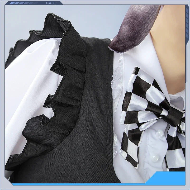 Shusheng-R NIKKE:The Goddess of Victory Cookie Cosplay Biscuit Costume Halloween Sweet Lolita Maid Dress Accessories Props Ladies Uniform
