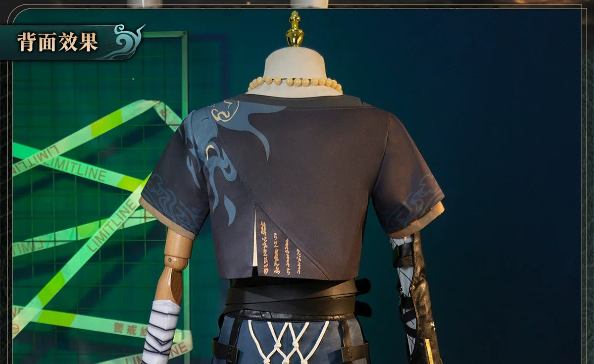 Wuthering Waves Geshu Lin Cosplay Costume Uniform Midnight Rangers Jiyan Jinzhou Huanglong Halloween Party for Women Men S-XXL