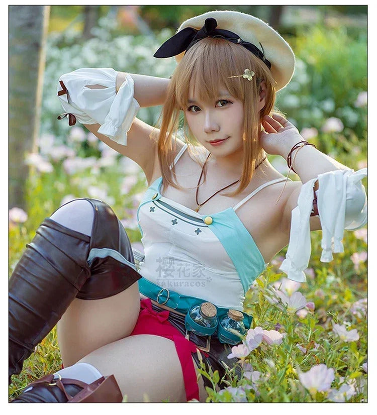 Game Atelier Ryza: Ever Darkness & the Secret Hideout Reisalin Stout Cosplay Costume Uniform Halloween Carnival Party Clothing