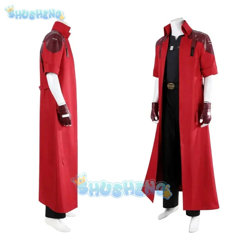 Disguise devil cos may cry Dante cosplay costume DMC long trench coat outfit Halloween Carnival Party full set custom size