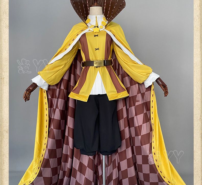 Andrew Kreiss Grave Keeper Cosplay Costume Game Identity V Uniform With Cloak Beret Halloween Party Role Play Outfit