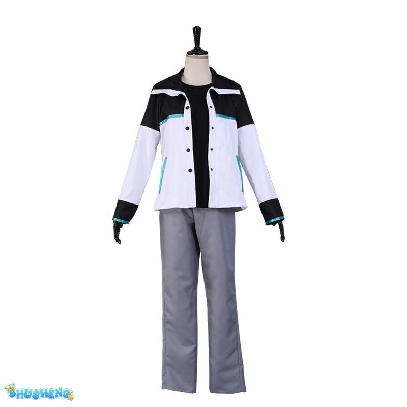 Mayuzumi Kai Cosplay Costume Fancy Outfits Top Pants Coat Vtuber Clothing Halloween Carnival Uniforms Custom Made