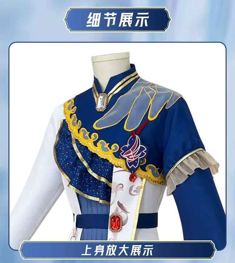 Ensemble Stars! Tenshouin Eichi Himemiya Tori Hibiki Wataru Fushimi Yuzuru Cosplay Costume Cos Game Anime Party Uniform Hallowen