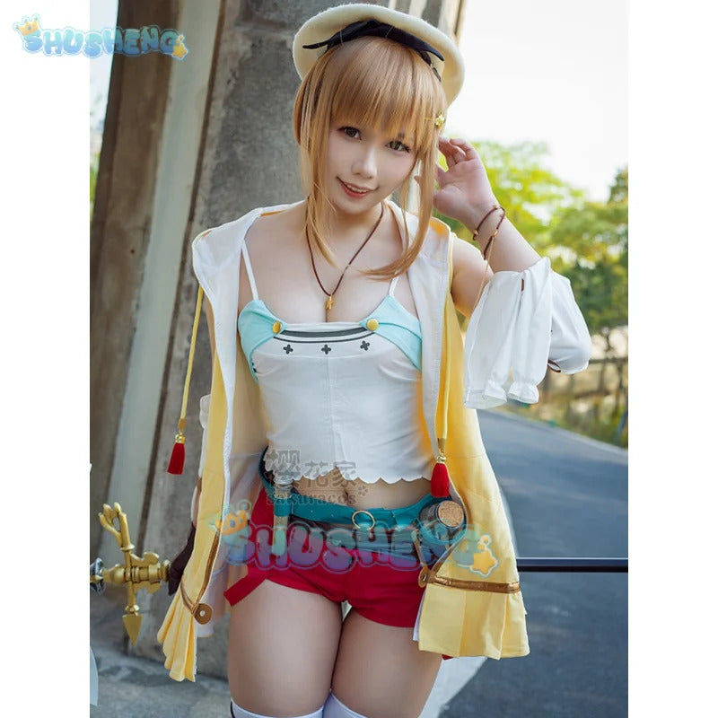 Game Atelier Ryza: Ever Darkness & the Secret Hideout Reisalin Stout Cosplay Costume Uniform Halloween Carnival Party Clothing