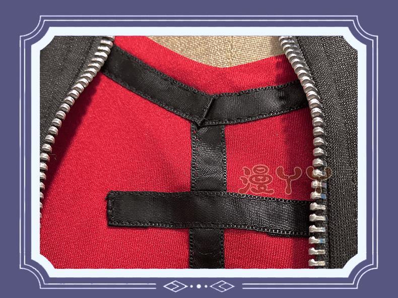 Virtual YouTuber Kuzuha Cosplay Costume Nijisanji Vtuber Aleksandr Lagusa Gamers Vampire Sasha Virtual Anchor Clothing