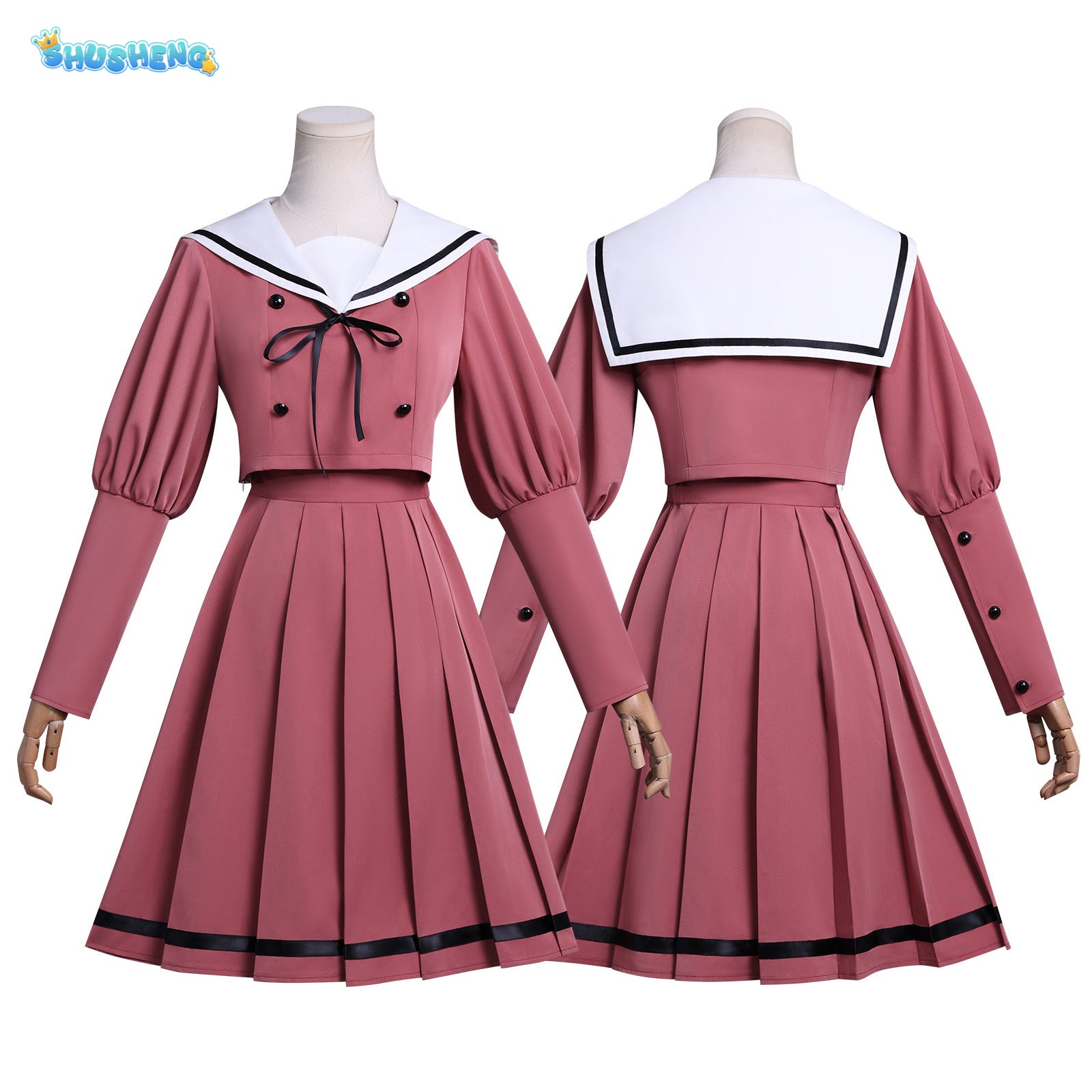 Waguri Kaoruko Cosplay Costume The Fragrant Flower Blooms With Dignity JK Uniform Carnival Women Casual Daily Set