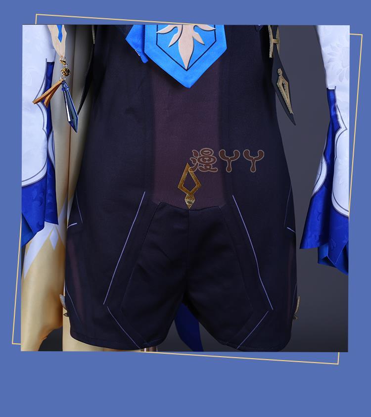 Anime Genshin Impact Eula Game Suit Uniform Cosplay Costume Halloween Carnival Costume For Women