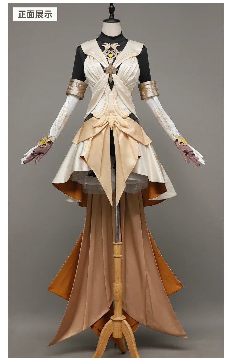 Honkai Star Rail Aglaea Cosplay Costume Uniform Halloween Carnival Party Christmas Play Role Clothes Clothing for Women