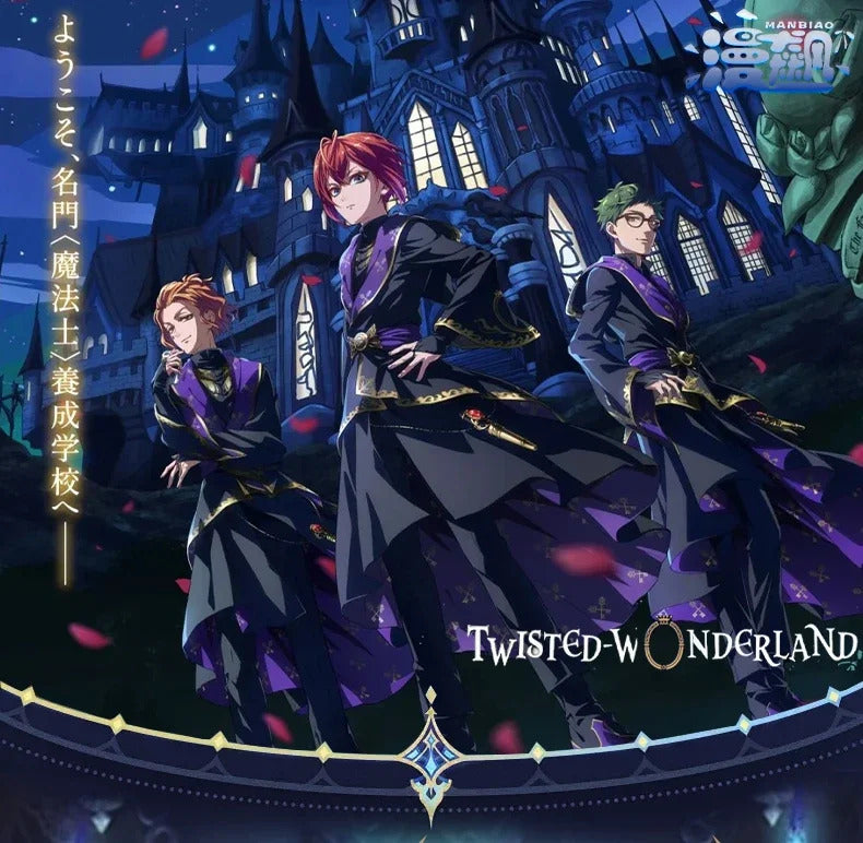 Twisted-Wonderland Riddle Trey Cater Cosplay Costume AceDeuce Leona Azul KalimVil Idia Malleus Uniform Halloween Carnival