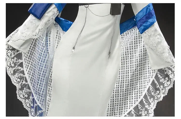 NIKKE:The Goddess of Victory Arkana Cosplay Costume Dress shawl shoulder strap ring prop set Halloween new elegant Woman uniform