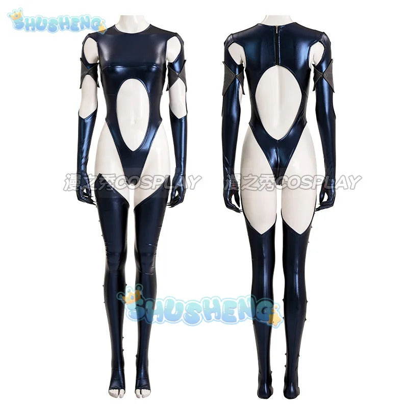 Invisible Woman Malice Cosplay Costume Uniform Halloween Carnival Party Christmas Play Role Clothes Clothing for Women