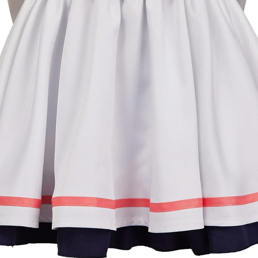 Anime DAN DA DAN Ayase Momo cosplay costume Halloween party sweet woman Lolita dress wig props maid uniform set