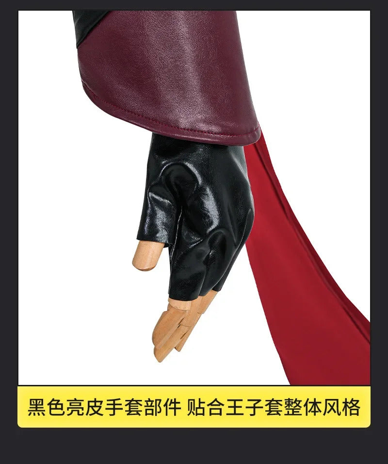 Final Fantasy XIV Lucian Prince's Attire Cosplay Costume Seneschal Prince Set Uniform Halloween Carnival Party Clothing