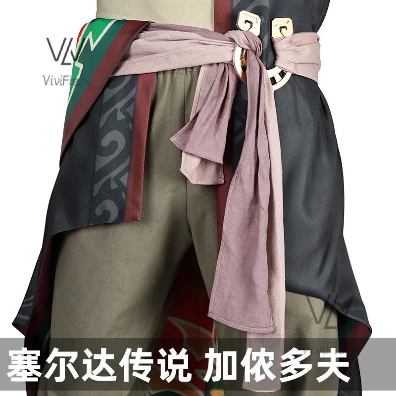 New Game Ganondorf Tears of the Kingdom Cosplay Costume Character Uniform Halloween Carnival Costume Complete Set Men Suit