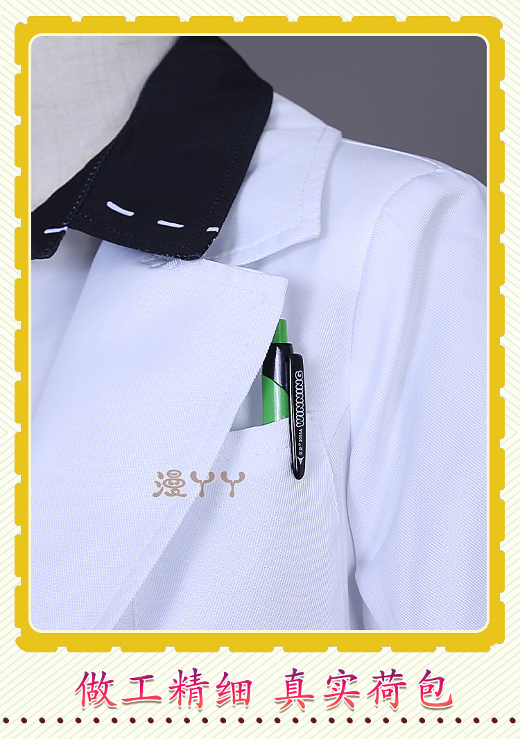 Identity V Emily Dyer Cosplay Costume For Halloween Christmas Festival Survivor Doctor Lydia Con Cloth Wig
