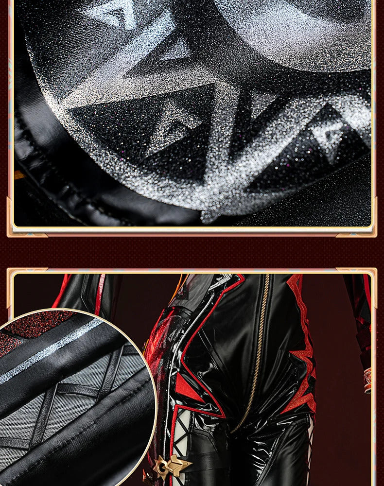 Shusheng Genshin Impact Mavuika Pyro Archon Cosplay Costume Cos Game Anime Party Uniform Hallowen Play Role Clothes Clothing