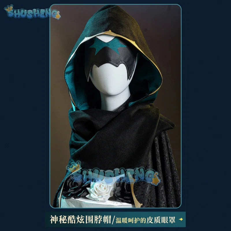 Game Identity V Eli Clark Seer Cosplay Costume Concert Uniform Halloween Carnival Party Christmas Play Role Clothes Clothing
