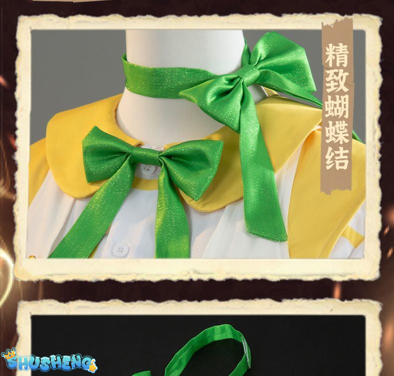 Norton Campbell Cosplay Costume Game Identity V Prospector Cosplay Suit Party Clothing Halloween Carnival Uniforms