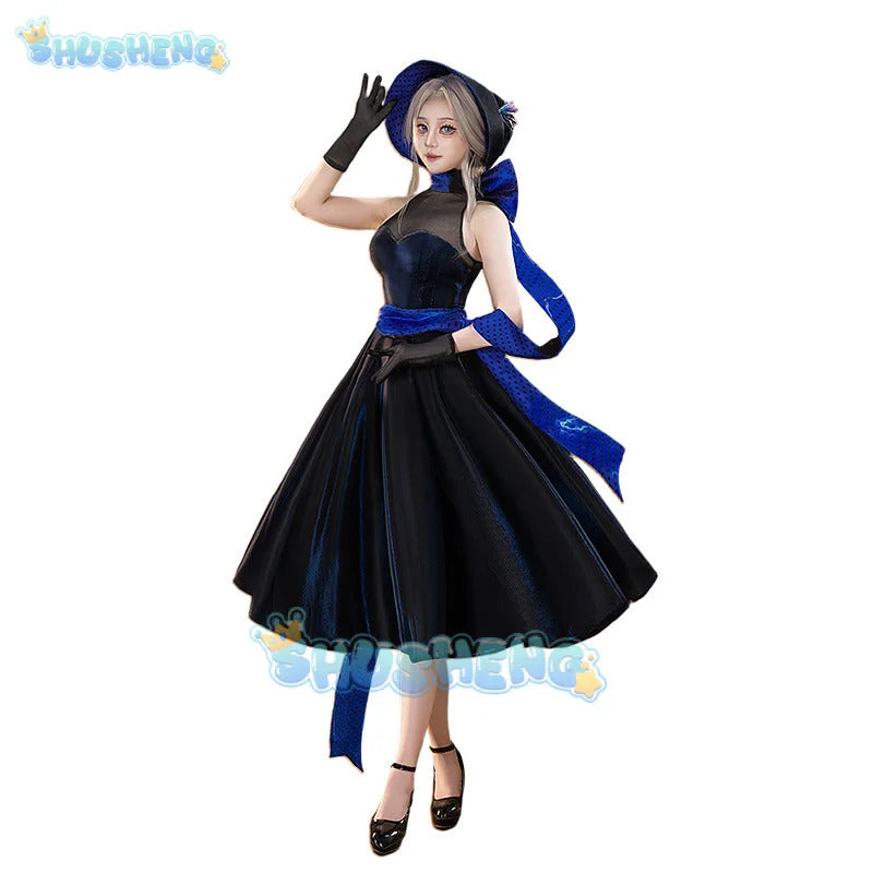 Game Reverse:1999 Ms. Grace Cosplay Costume Uniform Halloween Carnival Party Christmas Play Role Clothes Clothing for Women