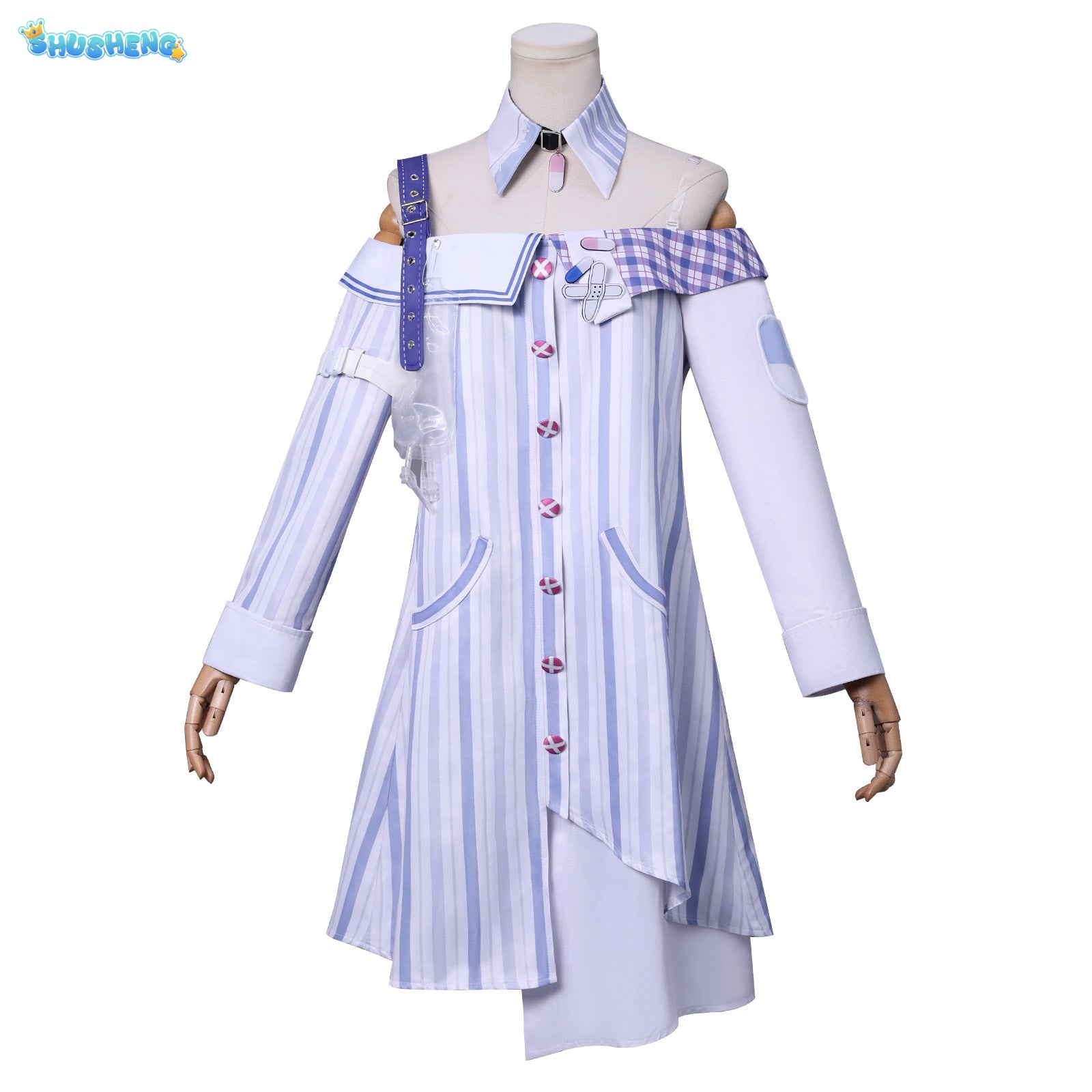 Infinity Nikki Cosplay Costume Wig Halloween Carnival WOMAN DRESS Anime Uniform