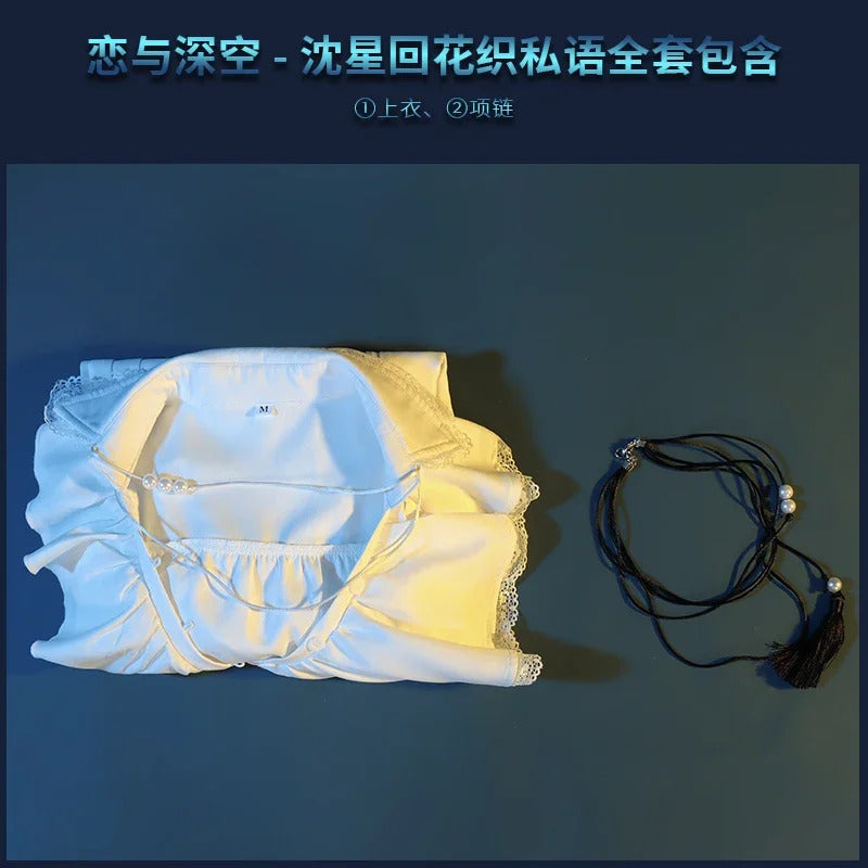 Game Love and Deepspace Xavier Cosplay Costume Lost Flower Hue Uniform Halloween Carnival Party Christmas Play Role Clothes