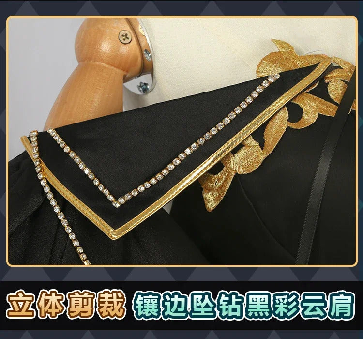 Code Geass cosplay C.C. New Halloween carnival sexy black evening dress party dress accessories prop C.C. A set of women
