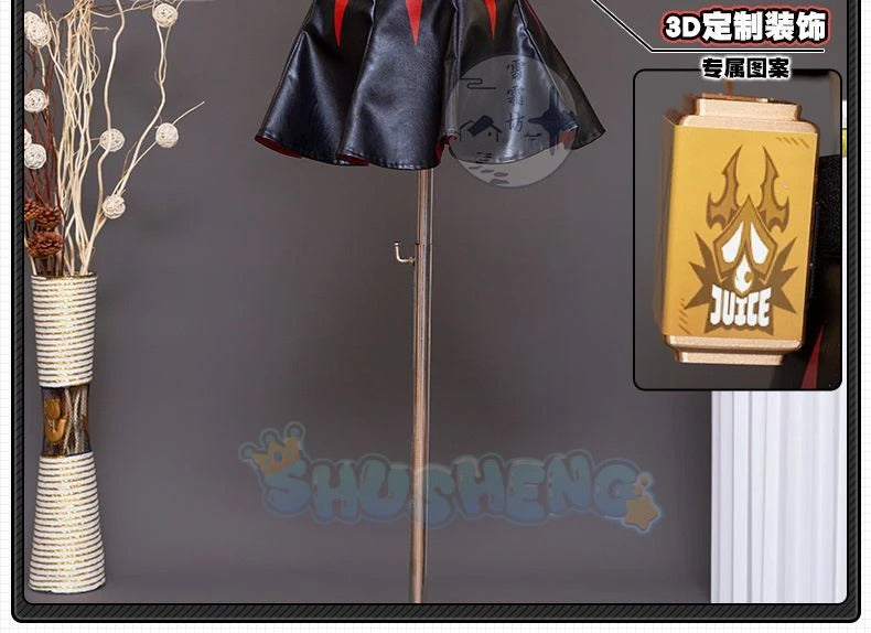 Shusheng Zenless Zone Zero Burnice Whita Game Suit Lovely Uniform Cosplay Costume Halloween Party Role Play Outfit Women S-XXL
