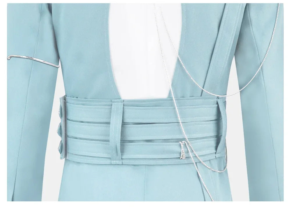 Anime ALIEN STAGE Luka Resemblance Waist Cutout Blazer Blink Gone Costume Cosplay Wig Performance Outfit Men Idol Party Clothes