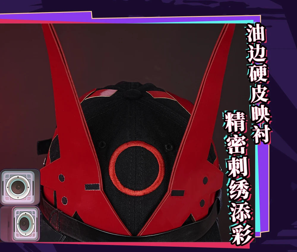 Rappa Cosplay Costume Honkai Star Rail Uniform Hat Jacket Shorts Galaxy Ranger Props Halloween Party Women Accessory Shusheng