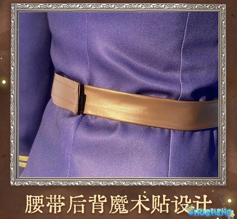 Game Identity V Doctor Emily Dyer Ivory Tower Cosplay Costume Women Dress Anime Outfit Halloween Party Roleplay Fullset