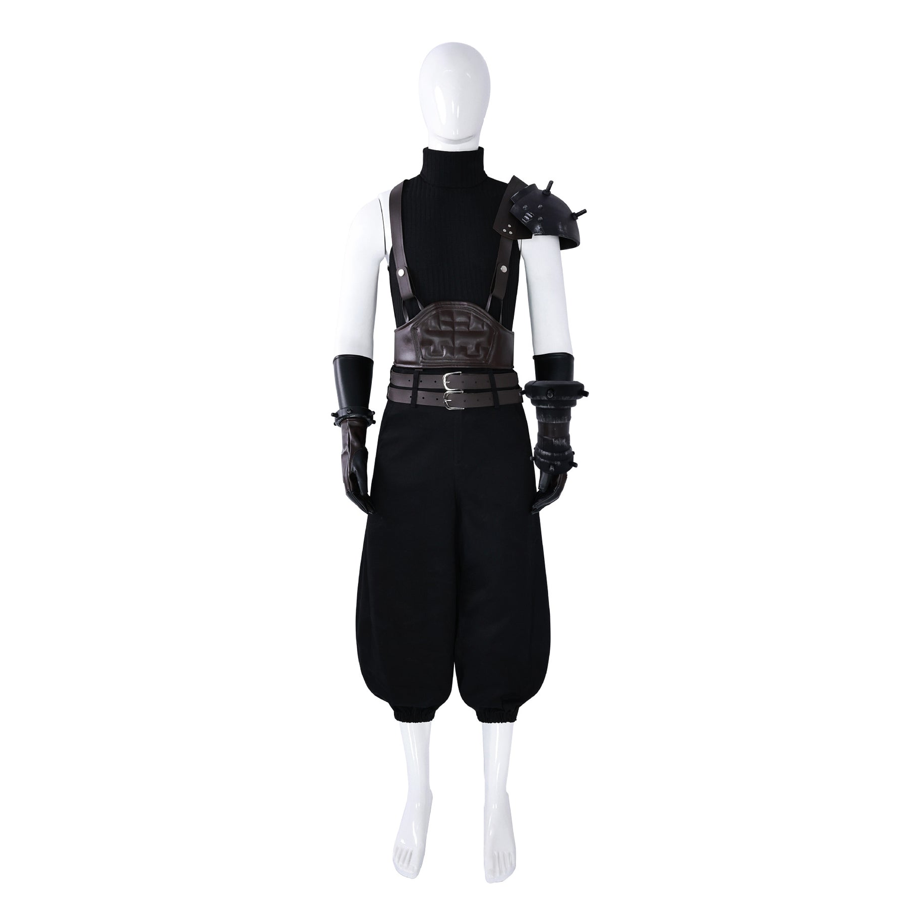 Final Fantasy VII Cloud Strife Cosplay Costume Outfit Adult Men Fantasia FF7 Halloween Disguise Suit