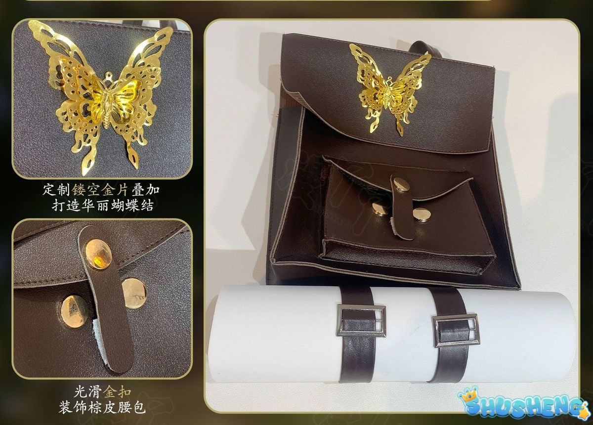 Identity V Melly Plinius Entomologist The Flower Of The Wilderness QiZhen Fashion Game Suit Cosplay Costume Halloween