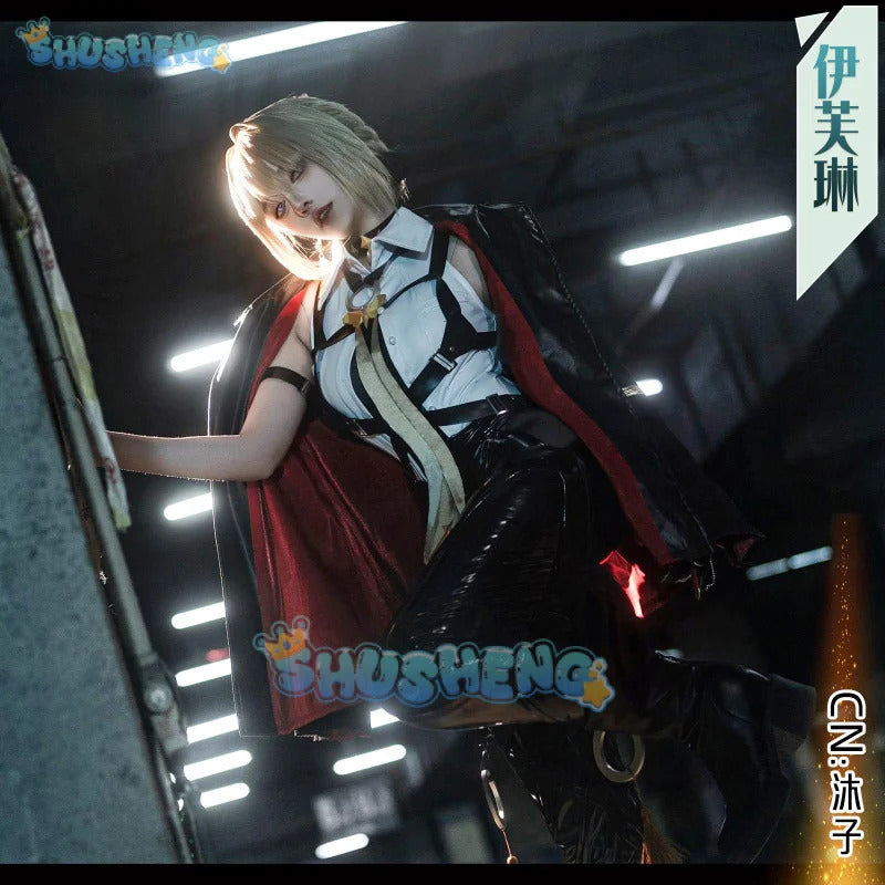 Zenless Zone Zero Evelyn Chevalier Cosplay Costume Agony's Embrace Uniform Halloween Carnival Party Christmas Play RoleClothing