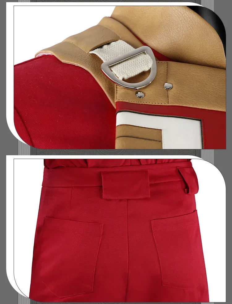 Movie Thunderbolts Red Guardian Cosplay Costume Uniform Halloween Carnival Party Christmas Play Role Clothes Clothing