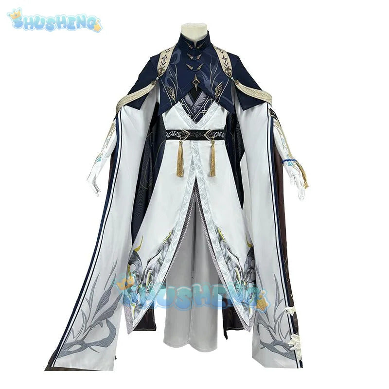 Shusheng Zayne Cosplay Game Love And Deepspace Costume Fashion Gentlemanly Uniforms Men Halloween Party Role Play Clothing
