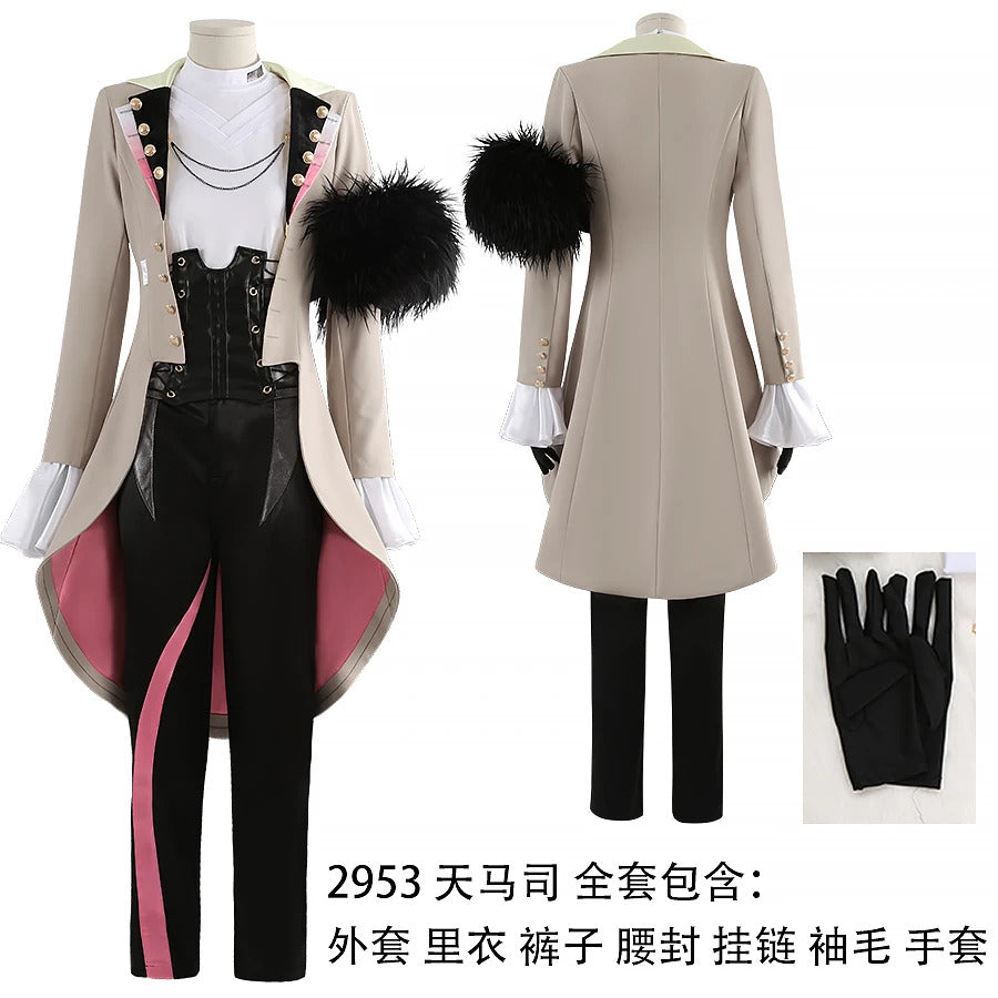 Game Ensemble Stars TENMA TSUKASA God Generation Cosplay Costume Uniform Halloween Carnival Party Christmas Play Role Clothes